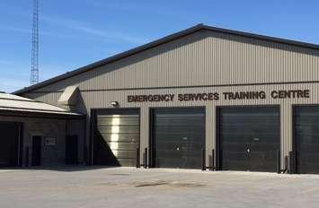 Emergency Services Training Centre in Blyth (BlackburnNews.com photo)