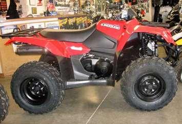 Photo of ATV, similar to the one stolen from Ayton-area residence Sunday, August 19, 2019. (photo supplied by West Grey Police Service)