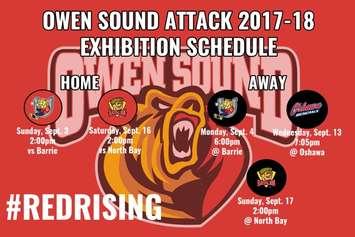 Graphic courtesy of the Owen Sound Attack.