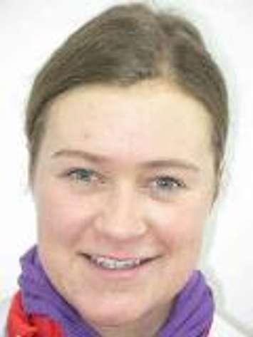 Erin Yungblut's profile picture from the IBU (International Biathalon Union) website.