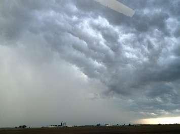 Storm Clouds. BlackburnNews.com photo by Sue Storr. 