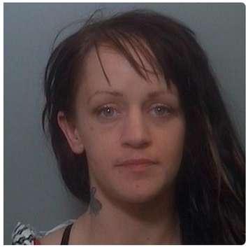 (Police photo of Katelynn Sims, wanted by South Bruce OPP)