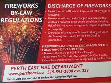 (Provided by James Marshall, Fire Prevention Officer for West Perth/Perth East Fire Departments)