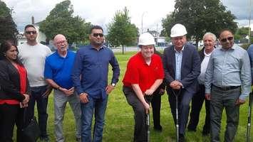 Sod turning Tuesday September 5th for Victoria Place in Goderich (Photo by Bob Montgomery)