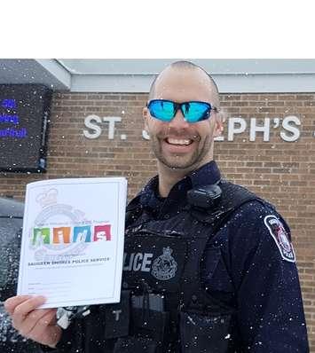 Saugeen Shores Police Constable Ian Clark (photo submitted)