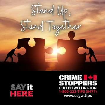 (Provided by Crime Stoppers Guelph Wellington)