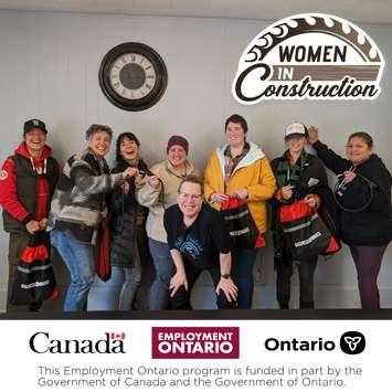  Participants from WIC Empower Electrical Workshop in Wiarton March 16, 2024. Photo from Huron Kinloss