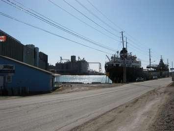 The Goderich grain elevator owned by Parrish and Heimbecker. (Photo by Bob Montgomery)