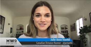 Julie-Anne Staehli appearance on MWO Sports on May 14, 2021.