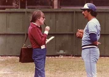 Former sports reporter for the Toronto Star, Alison Gordon, named the first woman to be awarded the Jack Graney Award from the Canadian Baseball Hall of Fame in St. Marys. Photo courtesy of the Canadian Baseball Hall of Fame.