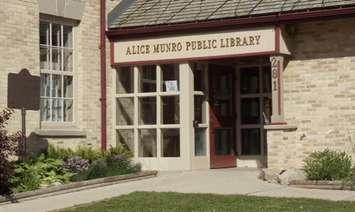 The Alice Munro Public Library in Wingham. (BlackburnNews.com photo)