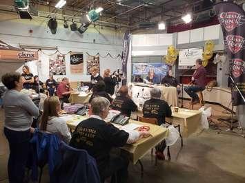The 17th Annual CKNX Health Care Heroes Radiothon is in full swing. (Photo by Steve Sabourin)