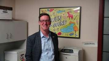 Ian Boddy returns to Owen Sound council as mayor.  (Photo by Kirk Scott)