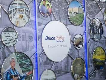 Bruce Power Visitor's Centre Welcome Wall. (photo submitted by Bruce Power)