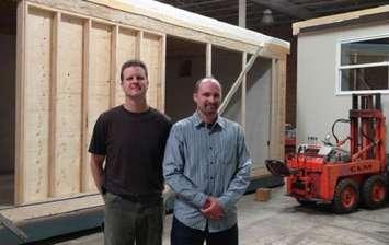 Evolve Builders Group Co-owners Chris Vander Hout (left) and Ben Polley (right.
Photo by Kirk Scott