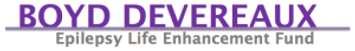 The Boyd Deveraux Epilepsy Life Enhancement Fund logo. (Provided by the Boyd Devereaux Epilepsy Life Enhancement Fund)