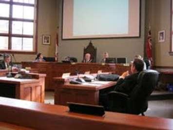 Goderich Council Chambers.