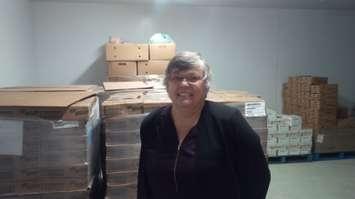 Mary Ellen Zielman – Executive Director, Huron County Food Bank Distribution Centre. (Photo by Bob Montgomery)