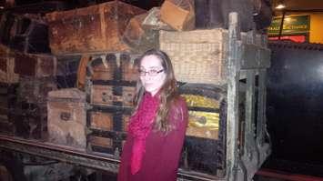 Huron County Museum Assistant Sinead Cox