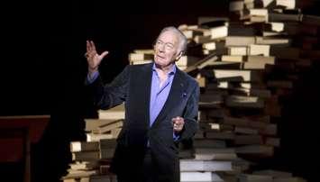 Canadian actor, Christopher Plummer performing in A Word or Two at the Stratford Festival in 2012. Photo courtesy of The Stratford Festival. 