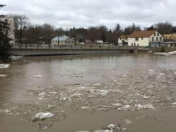 Teeswater River bridge in Paisley. (Photo courtesy of Bruce County) 