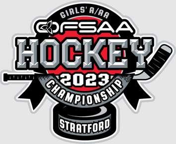 OFSAA Girl's A/AA Hockey 2023 Logo (Logo provided by OFSAA)