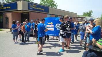 Huron County OPP Law Enforcement Torch Run for Special Olympics