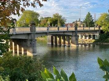 The Durham Street Bridge in Walkerton. (Photo courtesy of Adam Ferguson, Corporate Communications Specialist, Corporation of the County of Bruce)