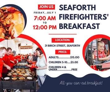 (Provided by Seaforth Fire Department)