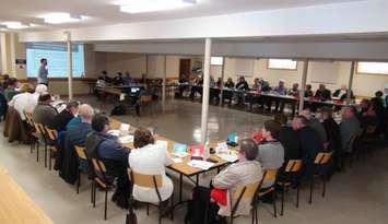 Elmwood Community Centre Meet The Politicians Meeting (photo by Kirk Scott)