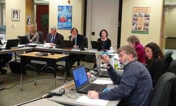 Bluewater District School Board meeting, Tuesday, Feb. 7th, 2017. (photo by Kirk Scott)