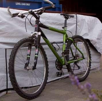 One of the mountain bikes, stolen from a locked shed in Owen Sound May 3rd, 2015
Photo supplied by Owen Sound Police Service