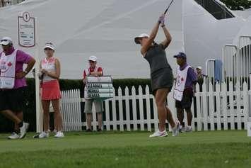 Stratford's Natalie Gleadall at the Canadian Pacific Women's Open in London. (Photo by: Roy  Montgomery)