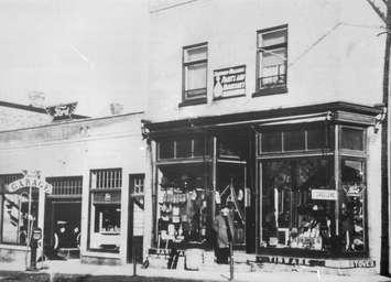 The original Liesemer Home Hardware in Mildmay (Courtesy of the Liesemer family)