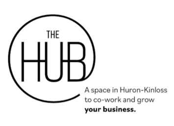 Logo for The Hub in Huron-Kinloss. (Provided by Lauren Eby, director of The Hub and Huron-Kinloss Business Development Coordinator)
