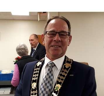 Mayor Paul Klopp of the Municipality of Bluewater (Bob Montgomery photo)